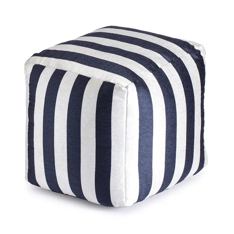 Jani Cape May Indoor/Outdoor 18 x 18 Square Pouf Ottoman