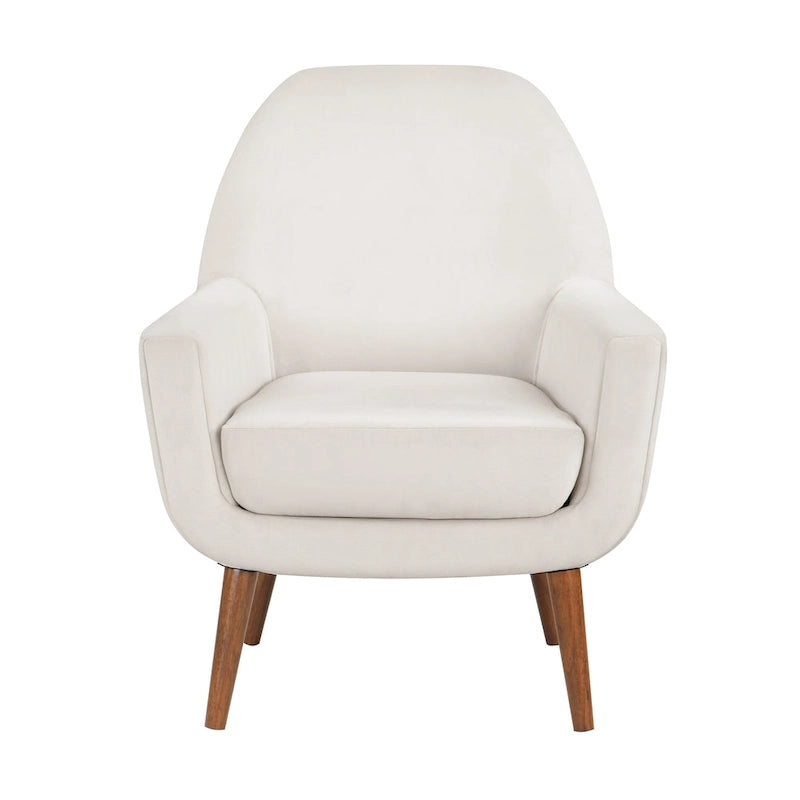 Poltrona in velluto Adrian Mid-Century di Greyson Living