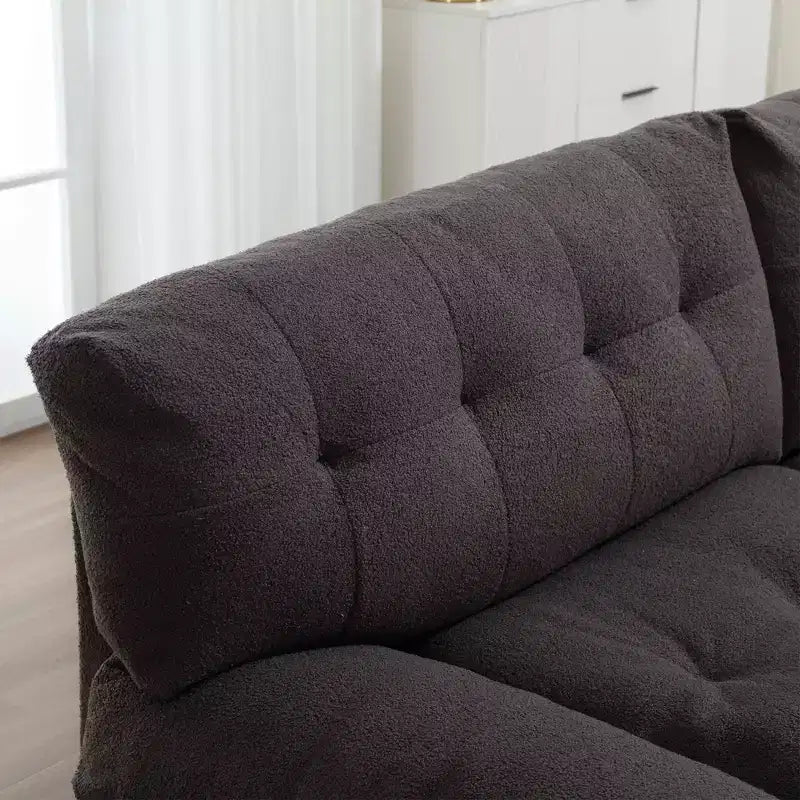 Divano a due posti Cloud Sofa da 96W, Divano imbottito 4L -ModernLuxe