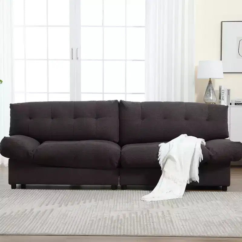 Divano a due posti Cloud Sofa da 96W, Divano imbottito 4L -ModernLuxe