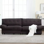 Divano a due posti Cloud Sofa da 96W, Divano imbottito 4L -ModernLuxe