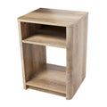 Tavolino in marmo e legno
