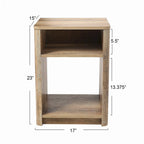 Tavolino in marmo e legno