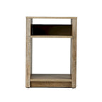 Tavolino in marmo e legno