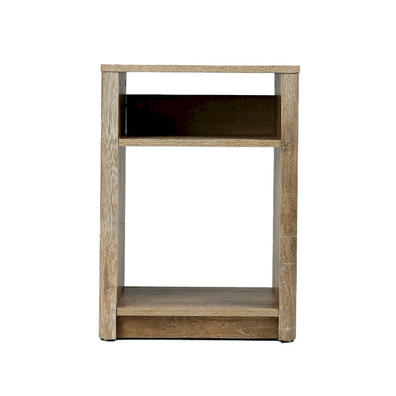 Tavolino in marmo e legno
