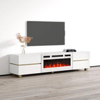 Mobile TV caminetto Bono 01 WH-EF