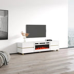 Mobile TV caminetto Bono 01 WH-EF