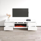 Mobile TV caminetto Bono 01 WH-EF