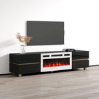 Mobile TV caminetto Bono 01 WH-EF