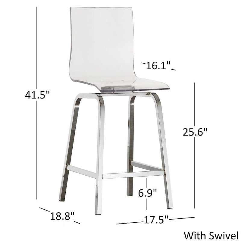Set da pranzo Nova con piano tondo in vetro e base in ferro Vortex, 5 pezzi, altezza bancone, di iNSPIRE Q Bold