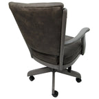 Classic Caster Solid Wood Dining Chair on Wheels - 39 inch High