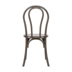 Flash Furniture HERCULES 2 Pack Commercial Indoor/Outdoor Wood Look Resin Thonet Style Chair