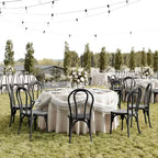 Flash Furniture HERCULES 2 Pack Commercial Indoor/Outdoor Wood Look Resin Thonet Style Chair