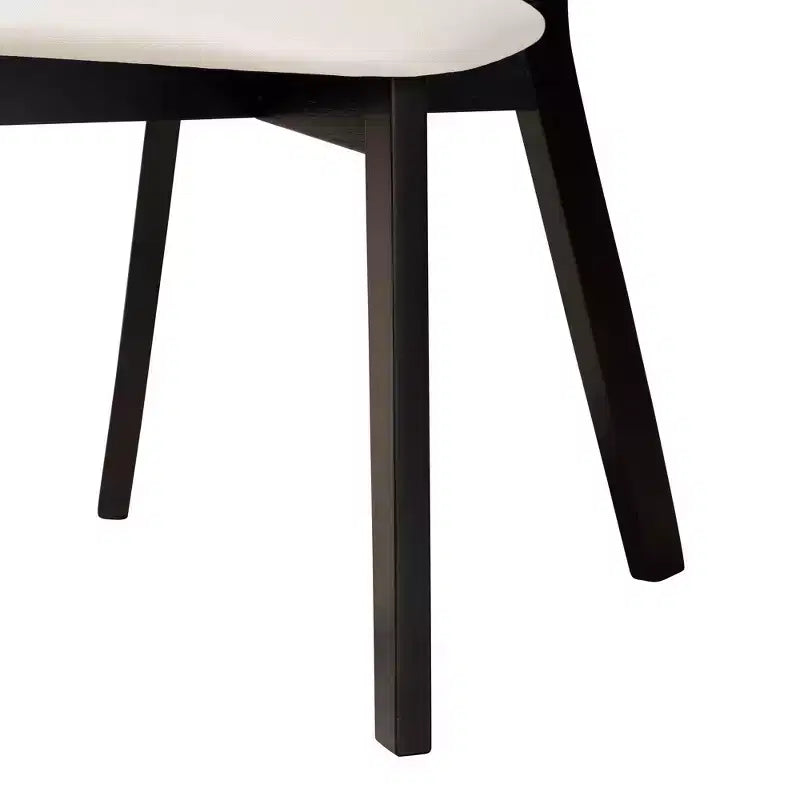 Set da pranzo da 5 pezzi in legno stile moderno di metà secolo Baxton Studio Dannell