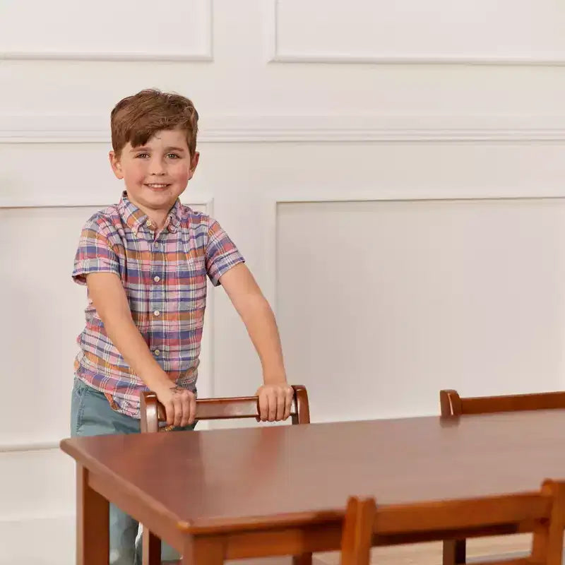 ECR4Kids 24in x 48in Rectangular Hardwood Table with 22in Legs, Childrens Furniture