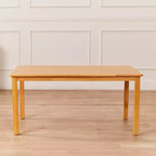 ECR4Kids 24in x 48in Rectangular Hardwood Table with 22in Legs, Childrens Furniture