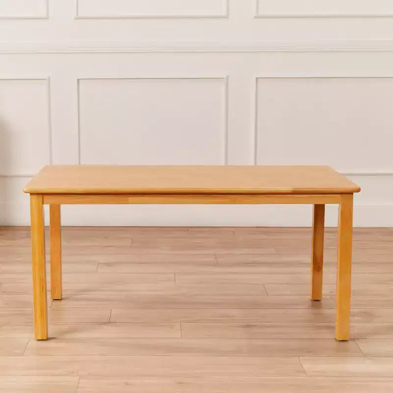 ECR4Kids 24in x 48in Rectangular Hardwood Table with 22in Legs, Childrens Furniture