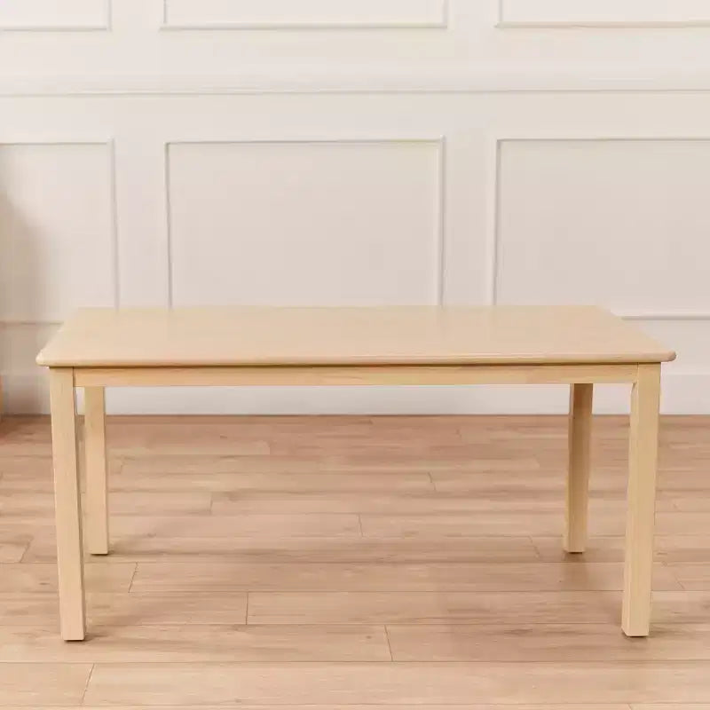 ECR4Kids 24in x 48in Rectangular Hardwood Table with 22in Legs, Childrens Furniture