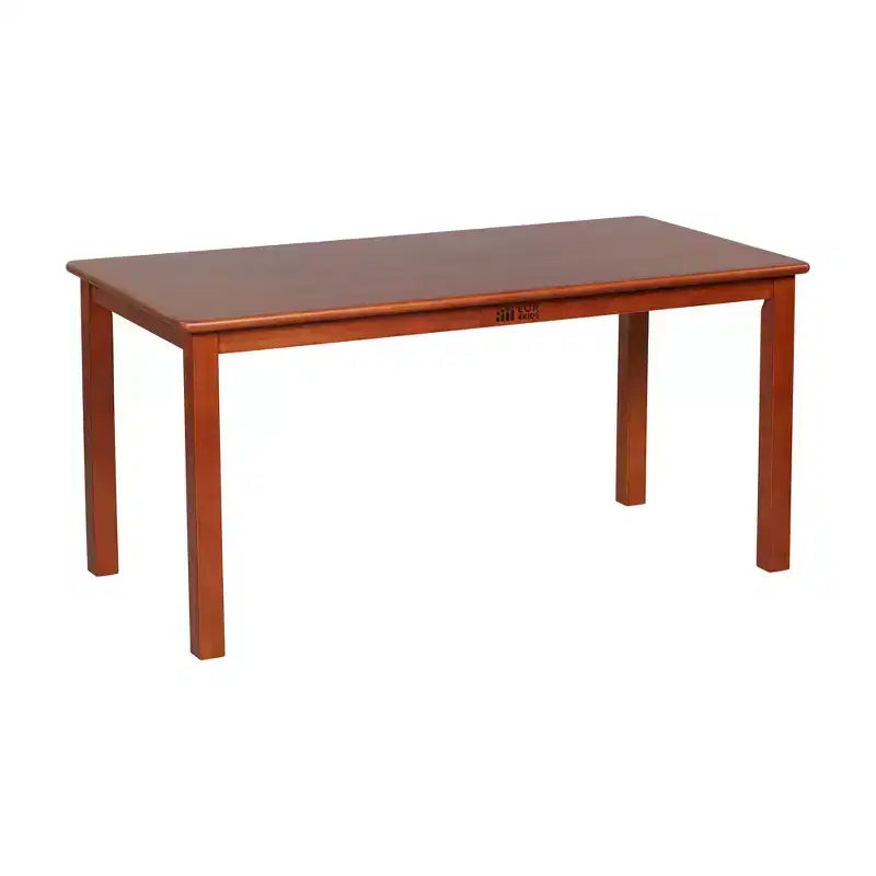 ECR4Kids 24in x 48in Rectangular Hardwood Table with 22in Legs, Childrens Furniture