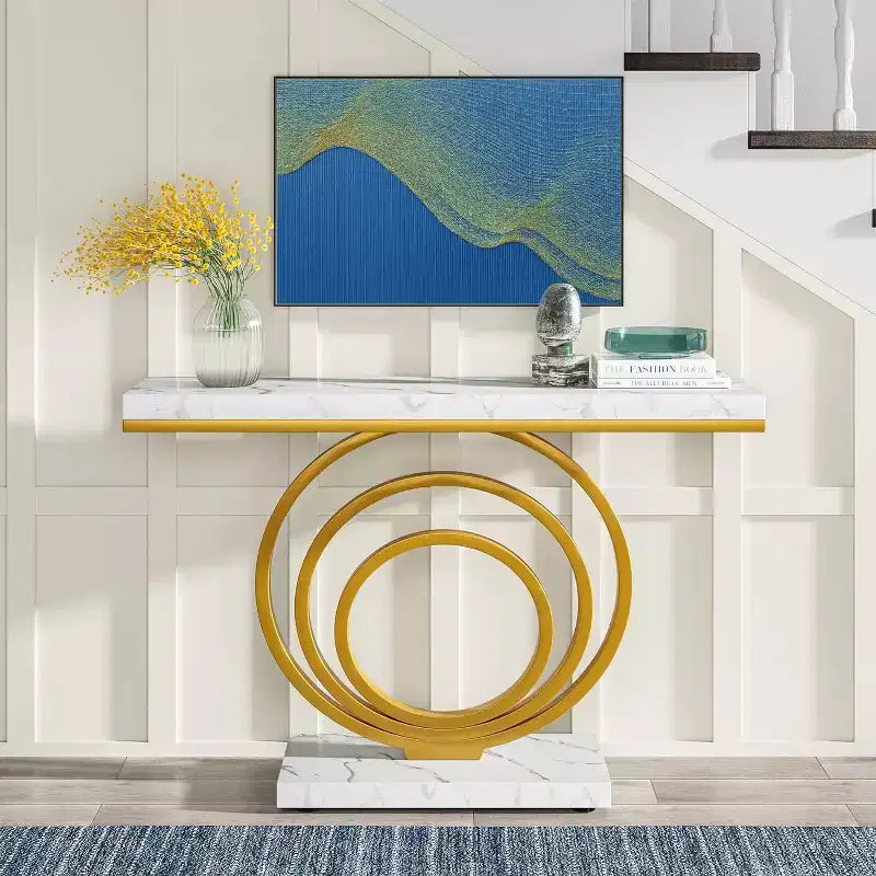 Lantine 41-Inch Narrow Long Console Table