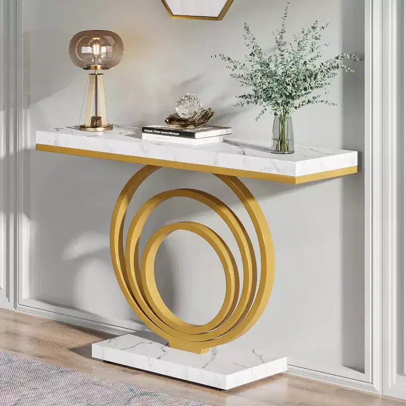 Lantine 41-Inch Narrow Long Console Table