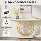 Lantine 41-Inch Narrow Long Console Table