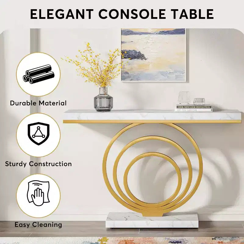 Lantine 41-Inch Narrow Long Console Table