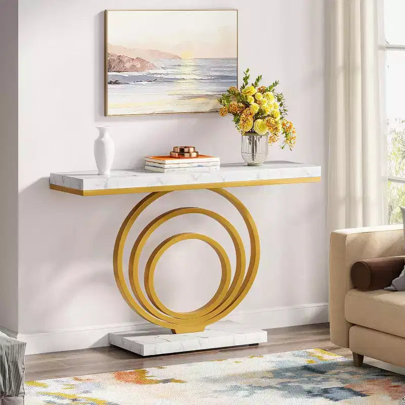 Lantine 41-Inch Narrow Long Console Table