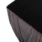 LeisureMod Onyx Series Tavolino Quadrato Tavolino Moderno in Fibra di Pietra, Tavolino d'Appoggio Completamente Assemblato per Soggiorno, Camera da Letto, Ufficio, Decorazione d'Ingresso