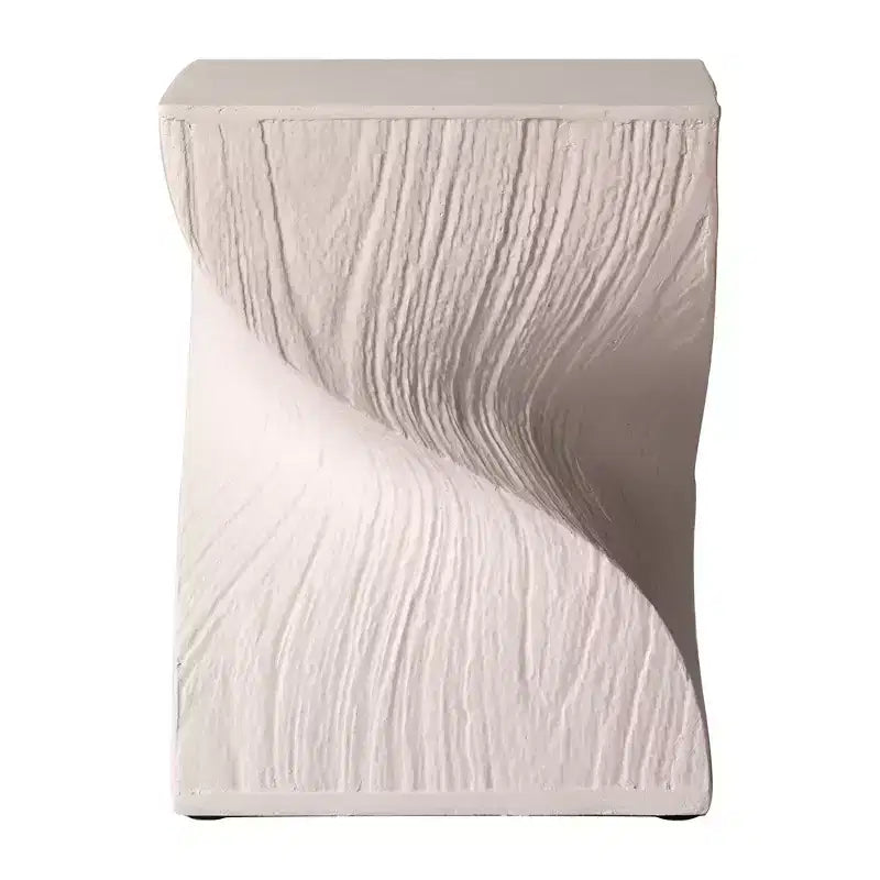 LeisureMod Onyx Series Tavolino Quadrato Tavolino Moderno in Fibra di Pietra, Tavolino d'Appoggio Completamente Assemblato per Soggiorno, Camera da Letto, Ufficio, Decorazione d'Ingresso