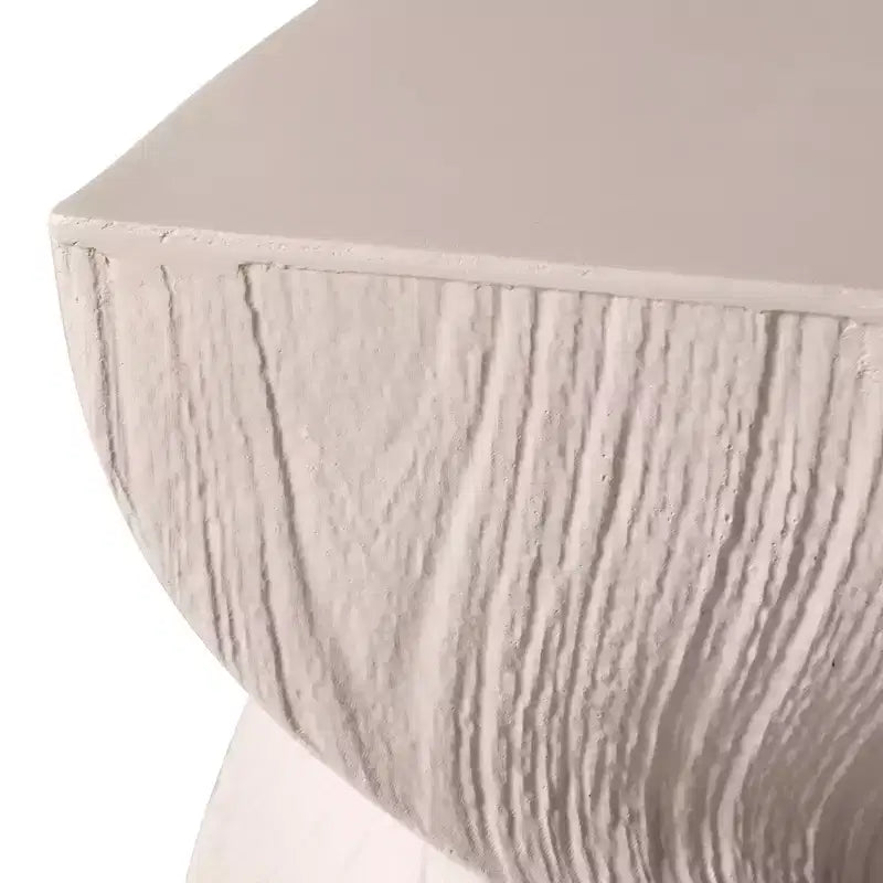 LeisureMod Onyx Series Tavolino Quadrato Tavolino Moderno in Fibra di Pietra, Tavolino d'Appoggio Completamente Assemblato per Soggiorno, Camera da Letto, Ufficio, Decorazione d'Ingresso