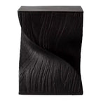 LeisureMod Onyx Series Tavolino Quadrato Tavolino Moderno in Fibra di Pietra, Tavolino d'Appoggio Completamente Assemblato per Soggiorno, Camera da Letto, Ufficio, Decorazione d'Ingresso
