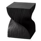 LeisureMod Onyx Series Tavolino Quadrato Tavolino Moderno in Fibra di Pietra, Tavolino d'Appoggio Completamente Assemblato per Soggiorno, Camera da Letto, Ufficio, Decorazione d'Ingresso