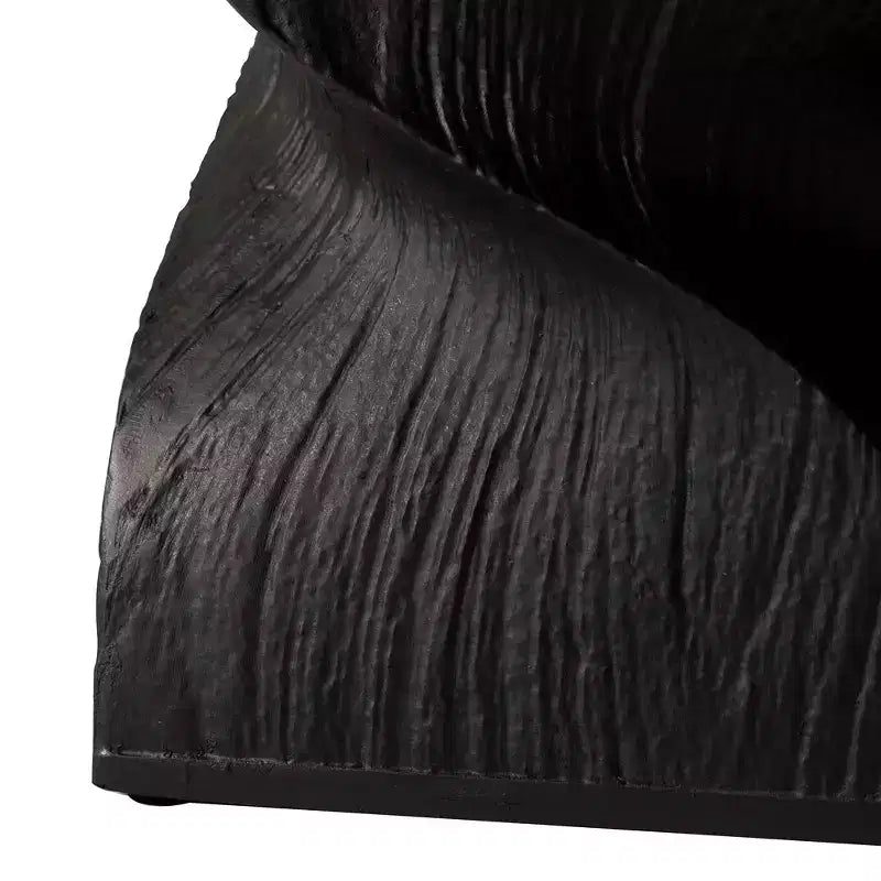 LeisureMod Onyx Series Tavolino Quadrato Tavolino Moderno in Fibra di Pietra, Tavolino d'Appoggio Completamente Assemblato per Soggiorno, Camera da Letto, Ufficio, Decorazione d'Ingresso