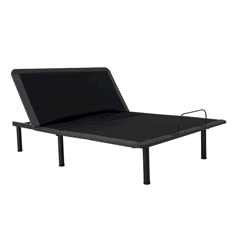 Bridgevine Home Quick Assembly Adjustable Bedframe with Voice Activated Controls