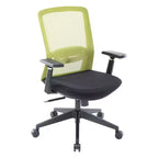 Sedia da scrivania ergonomica LeisureMod Ingram, sedia da lavoro girevole regolabile in altezza con supporto lombare e inclinazione, comoda sedia da computer per ufficio per 8 ore