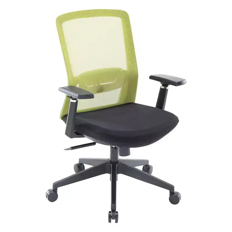 Sedia da scrivania ergonomica LeisureMod Ingram, sedia da lavoro girevole regolabile in altezza con supporto lombare e inclinazione, comoda sedia da computer per ufficio per 8 ore