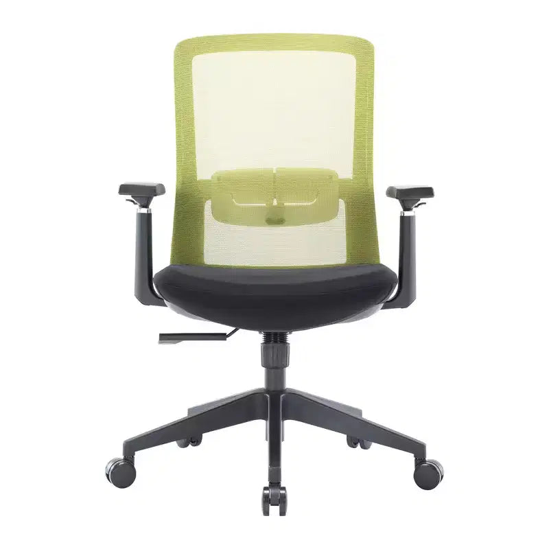 Sedia da scrivania ergonomica LeisureMod Ingram, sedia da lavoro girevole regolabile in altezza con supporto lombare e inclinazione, comoda sedia da computer per ufficio per 8 ore