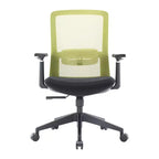 Sedia da scrivania ergonomica LeisureMod Ingram, sedia da lavoro girevole regolabile in altezza con supporto lombare e inclinazione, comoda sedia da computer per ufficio per 8 ore
