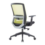Sedia da scrivania ergonomica LeisureMod Ingram, sedia da lavoro girevole regolabile in altezza con supporto lombare e inclinazione, comoda sedia da computer per ufficio per 8 ore