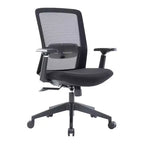 Sedia da scrivania ergonomica LeisureMod Ingram, sedia da lavoro girevole regolabile in altezza con supporto lombare e inclinazione, comoda sedia da computer per ufficio per 8 ore