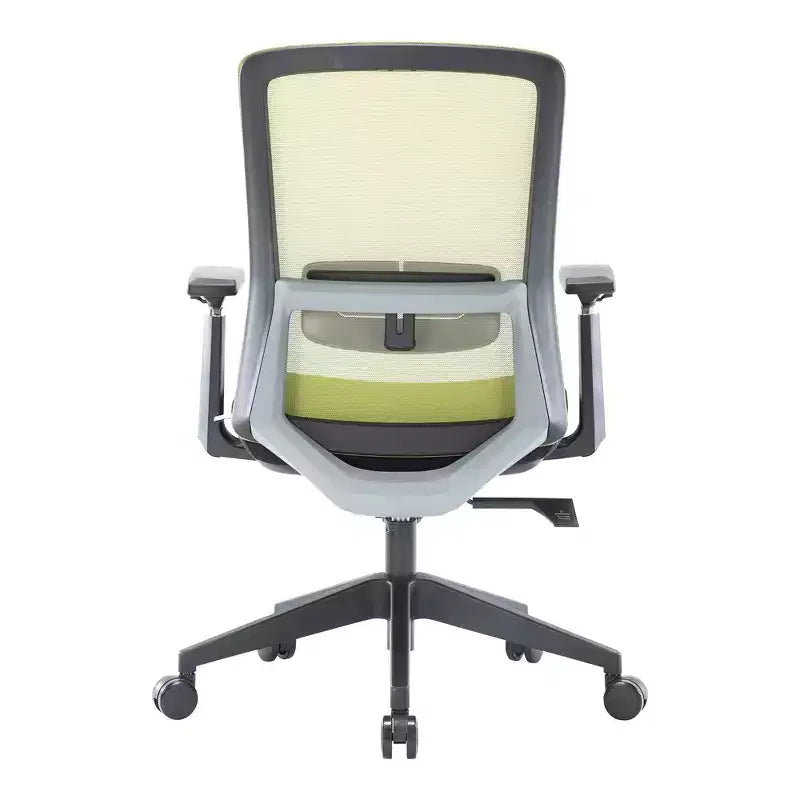 Sedia da scrivania ergonomica LeisureMod Ingram, sedia da lavoro girevole regolabile in altezza con supporto lombare e inclinazione, comoda sedia da computer per ufficio per 8 ore