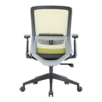 Sedia da scrivania ergonomica LeisureMod Ingram, sedia da lavoro girevole regolabile in altezza con supporto lombare e inclinazione, comoda sedia da computer per ufficio per 8 ore