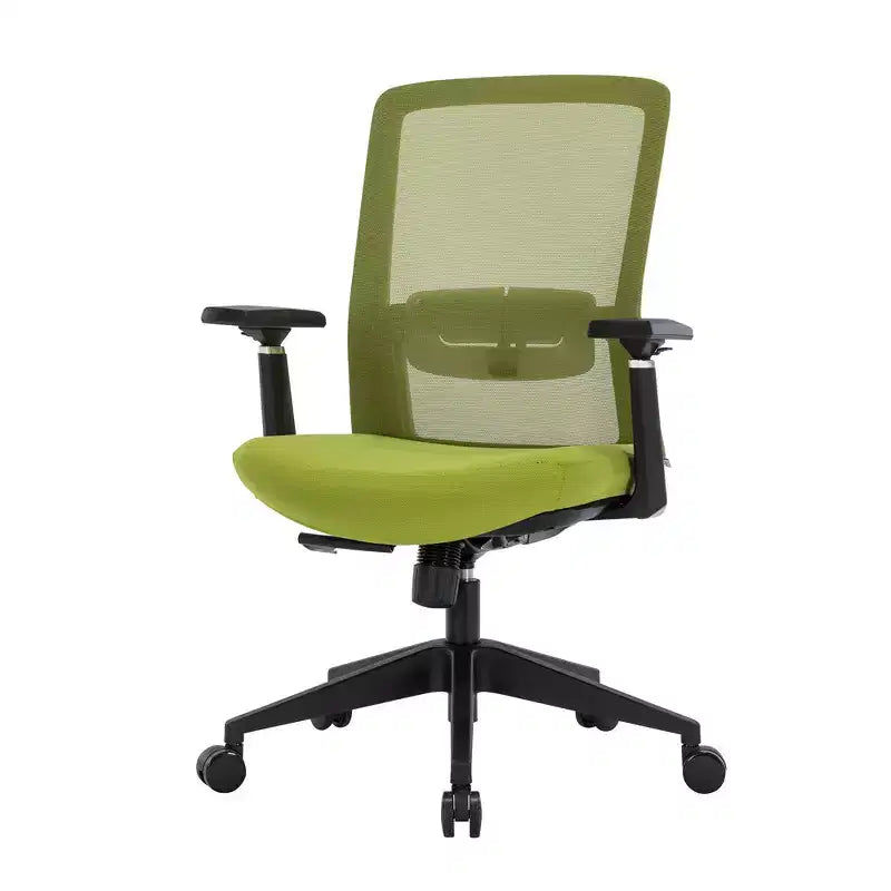 Sedia da scrivania ergonomica LeisureMod Ingram, sedia da lavoro girevole regolabile in altezza con supporto lombare e inclinazione, comoda sedia da computer per ufficio per 8 ore