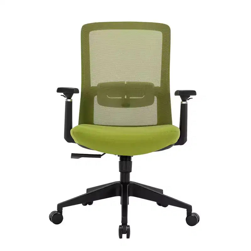 Sedia da scrivania ergonomica LeisureMod Ingram, sedia da lavoro girevole regolabile in altezza con supporto lombare e inclinazione, comoda sedia da computer per ufficio per 8 ore
