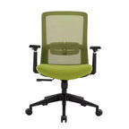 Sedia da scrivania ergonomica LeisureMod Ingram, sedia da lavoro girevole regolabile in altezza con supporto lombare e inclinazione, comoda sedia da computer per ufficio per 8 ore