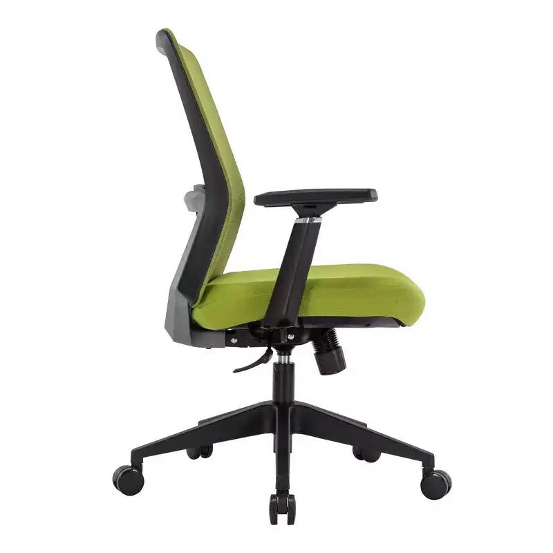 Sedia da scrivania ergonomica LeisureMod Ingram, sedia da lavoro girevole regolabile in altezza con supporto lombare e inclinazione, comoda sedia da computer per ufficio per 8 ore