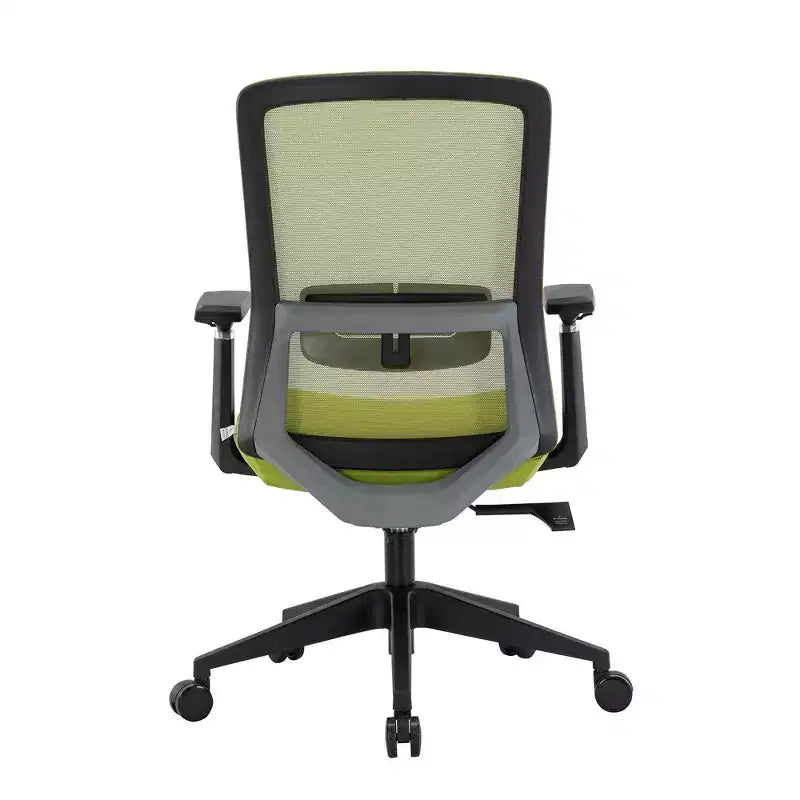 Sedia da scrivania ergonomica LeisureMod Ingram, sedia da lavoro girevole regolabile in altezza con supporto lombare e inclinazione, comoda sedia da computer per ufficio per 8 ore