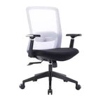 Sedia da scrivania ergonomica LeisureMod Ingram, sedia da lavoro girevole regolabile in altezza con supporto lombare e inclinazione, comoda sedia da computer per ufficio per 8 ore