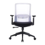 Sedia da scrivania ergonomica LeisureMod Ingram, sedia da lavoro girevole regolabile in altezza con supporto lombare e inclinazione, comoda sedia da computer per ufficio per 8 ore